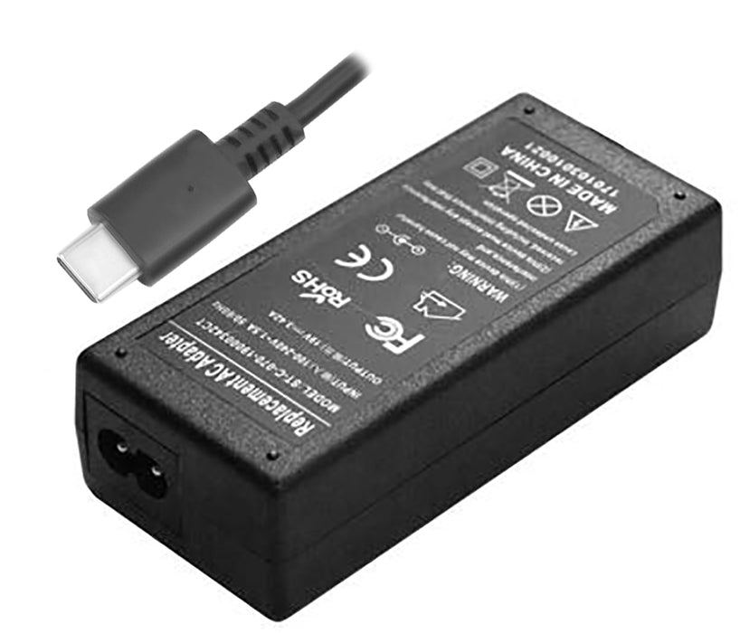 Compatible Multi Wattage Type C Laptop Power Adapter - LPTP-USBC/65W