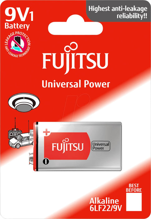 Fujitsu 9V ALK Battery - BATT-FUJ-9V