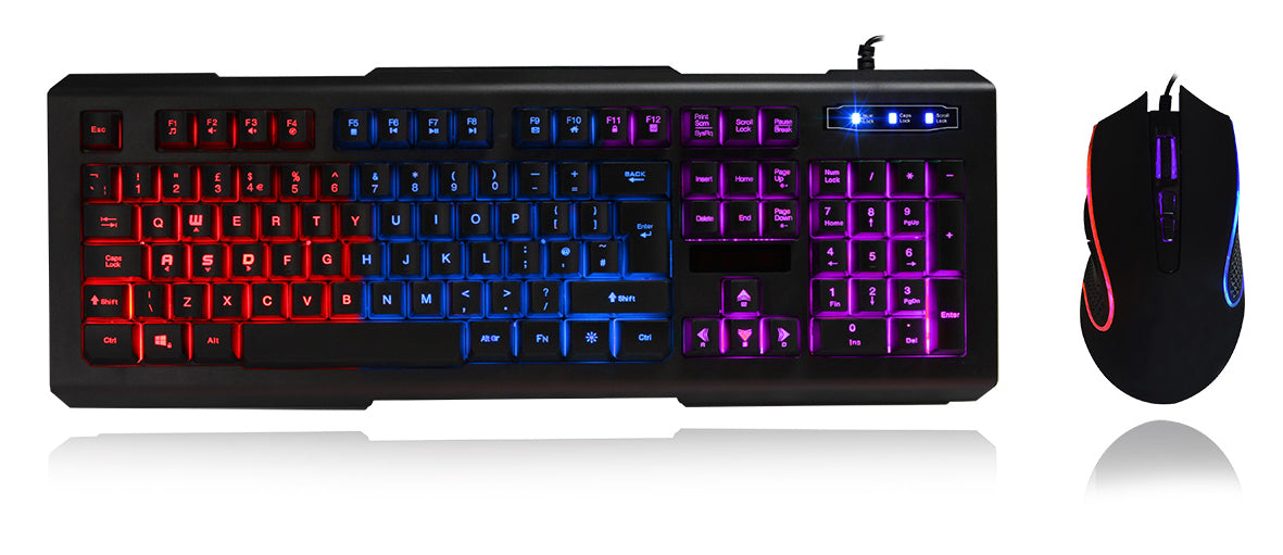 Avenger Illuminated Gaming Keyboard & Mouse - KB-GAM-AVG/COMBO