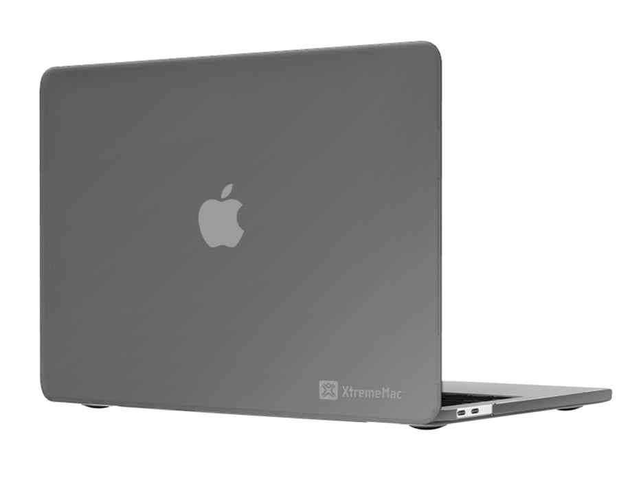 XtremeMac Soft Touch Hard Shell Case Cover For New Macbook Pro 13" (2016/2017) - Black - XM-MBP2-MC13-13