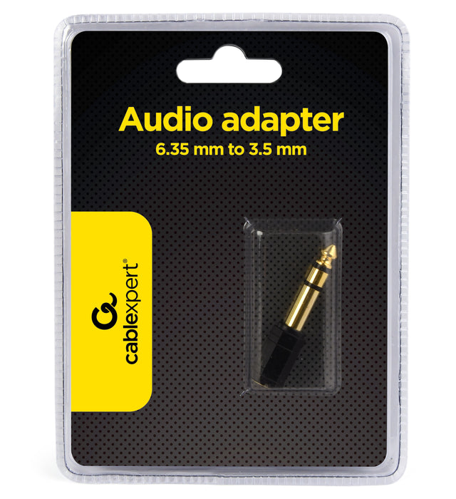 Cablexpert 6.35mm Male Jack To 3.5mm Female Jack Audio Adapter - CB-AV-6.3/3.5