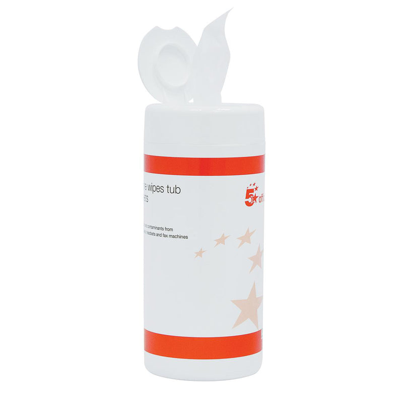 5 Star Cleaning Wipes - Contains 100 Wipes - CLEAN-01