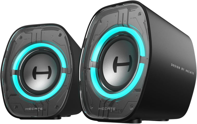 Edifier G1000 II Bluetooth 2.0 Gaming Speakers With RGB Lighting - Black - RFB-G1000II