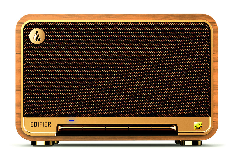 Edifier D32 Tabletop Bluetooth Hi-Res Speaker With Built In Battery - Brown - CM-D32/BRN