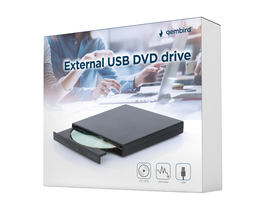 Gembird External USB DVD Drive - DVD-EXT-USB-02