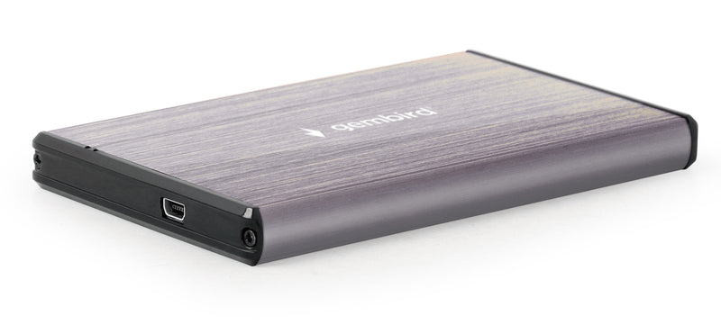 Gembird 2.5" USB 3.0 Hard Drive Enclosure - Light Grey - ENC-USB3-2.5/GREY