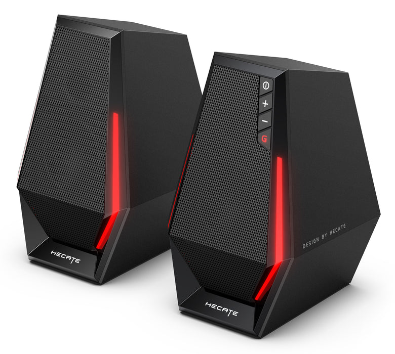 Edifier Hecate G1500 SE Red LED Gaming 2.0 Speaker Set - Black - CM-G1500SE/BLK
