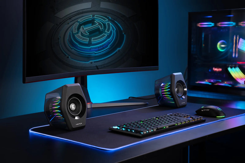 Edifier G2000 PRO 2.0 Bluetooth Gaming Speakers With RGB Lighting - Black - RFB-G2000PRO