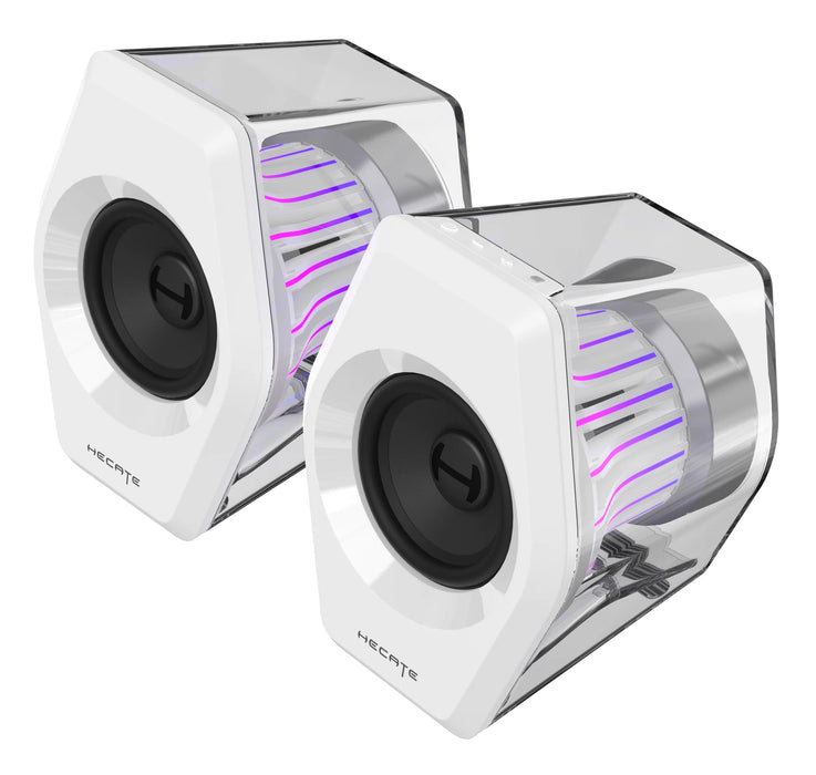 Edifier G2000 PRO 2.0 Bluetooth Gaming Speakers With RGB Lighting - White - CM-G2000PRO/WHT
