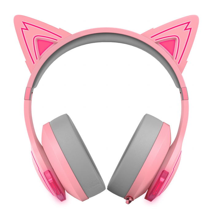 Edifier G5BT Hi-Res Cat Ears Bluetooth Gaming Headset - Pink - HS-G5BT/PINK