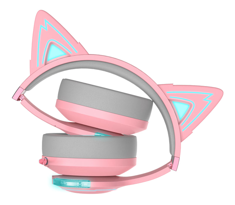 Edifier G5BT Hi-Res Cat Ears Bluetooth Gaming Headset - Pink - HS-G5BT/PINK