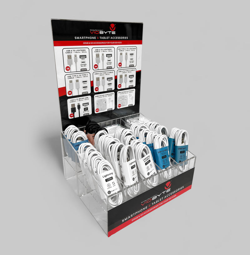 VioByte Counter Top 9 Product Display Stand - GNG-STAND1