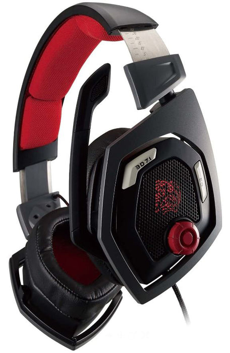 Thermaltake TT eSports Shock 3D 7.1 Gaming Headset - Black/Red - HS-THERM-3D