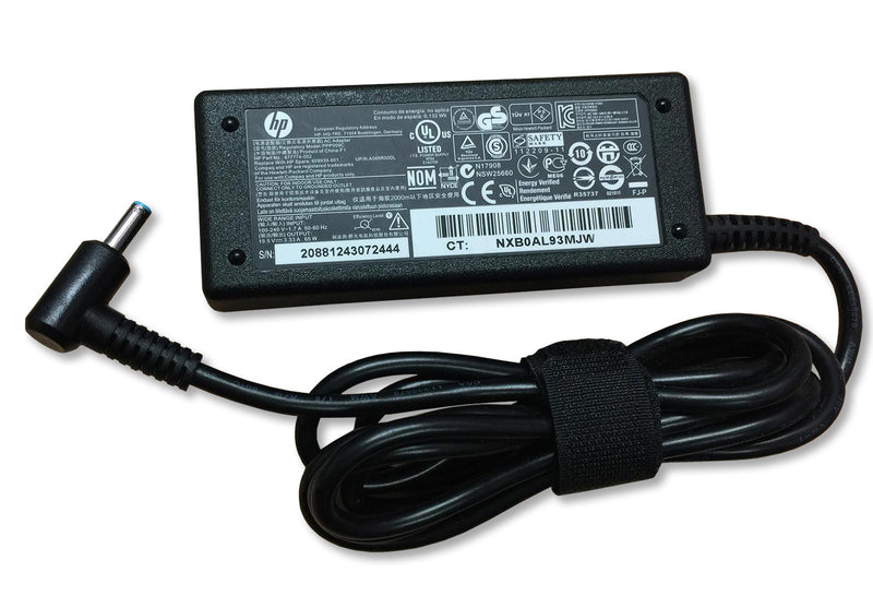 Original HP Laptop Power Adapter 65W 19.5V 3.33A 4.5 x 3.0 mm Blue Tip - LPTP-ORG-HP/2