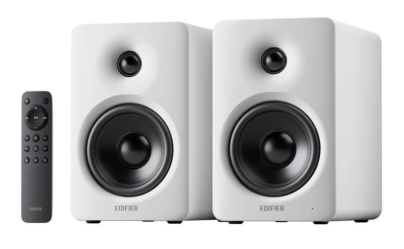 Edifier M90 2.0 Compact Hi-Res Bluetooth Speaker System - With HDMI eARC - White - CM-M90/WHT