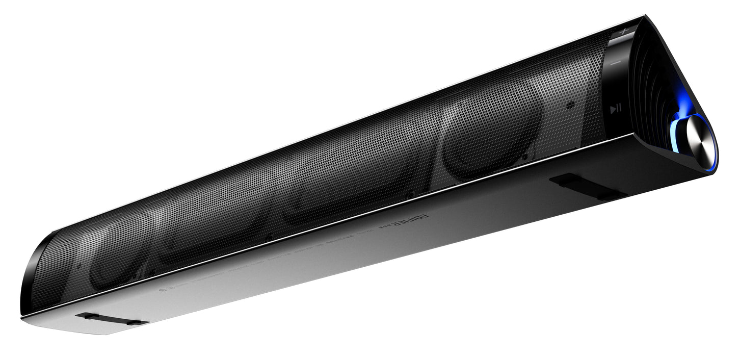Edifier MF200 Portable / Tabletop Bluetooth Soundbar Speaker - Silver - MP-MF200