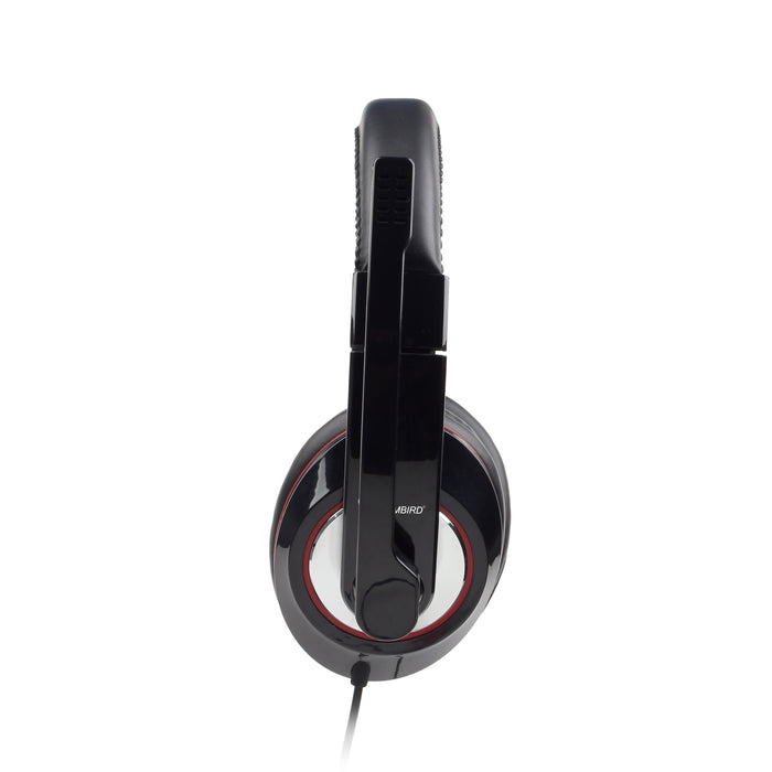 Gembird Stereo Sound PC Desktop USB Headset With Mic & Volume Control - HS-W-001