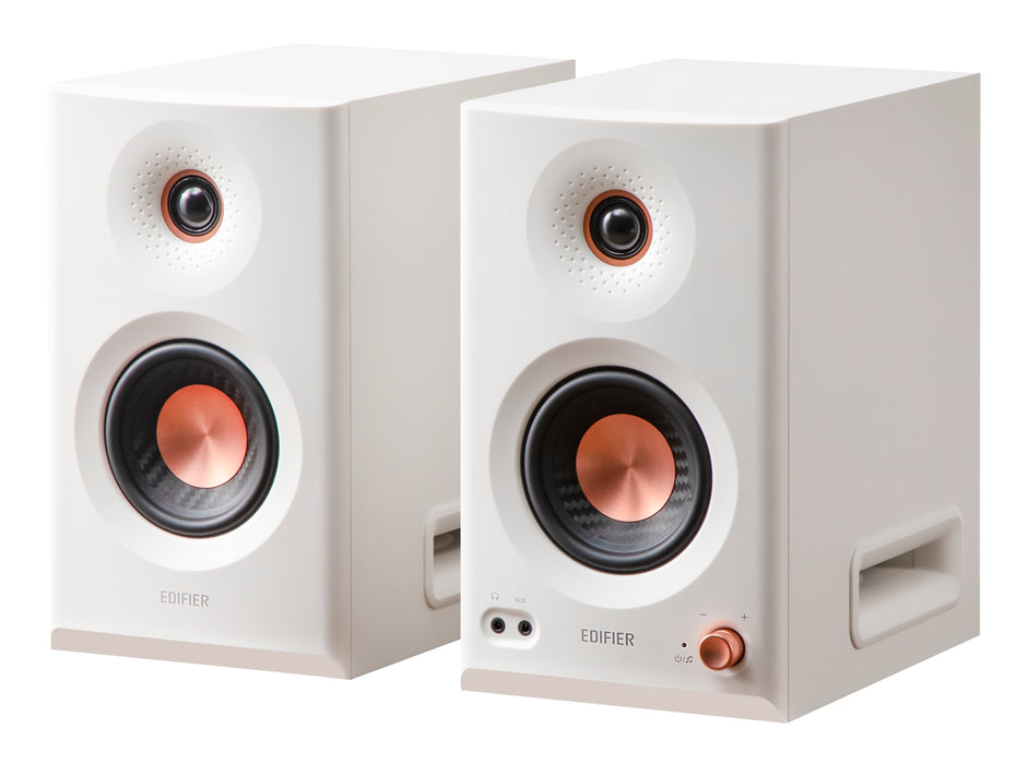 Edifier MR5 Tri-amped Powered Studio Monitor Speakers - White - CM-MR5/WHT