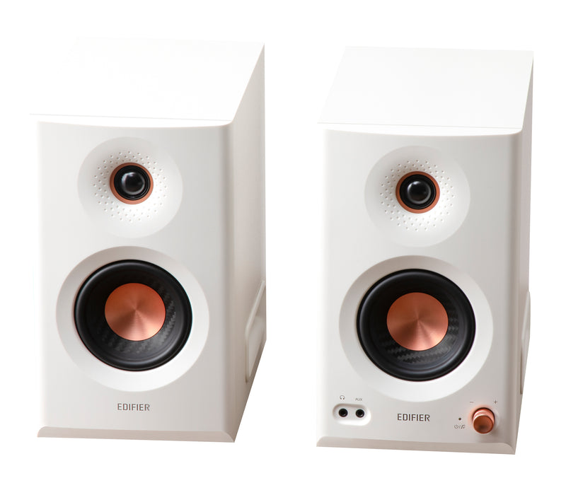 Edifier MR5 Tri-amped Powered Studio Monitor Speakers - White - CM-MR5/WHT