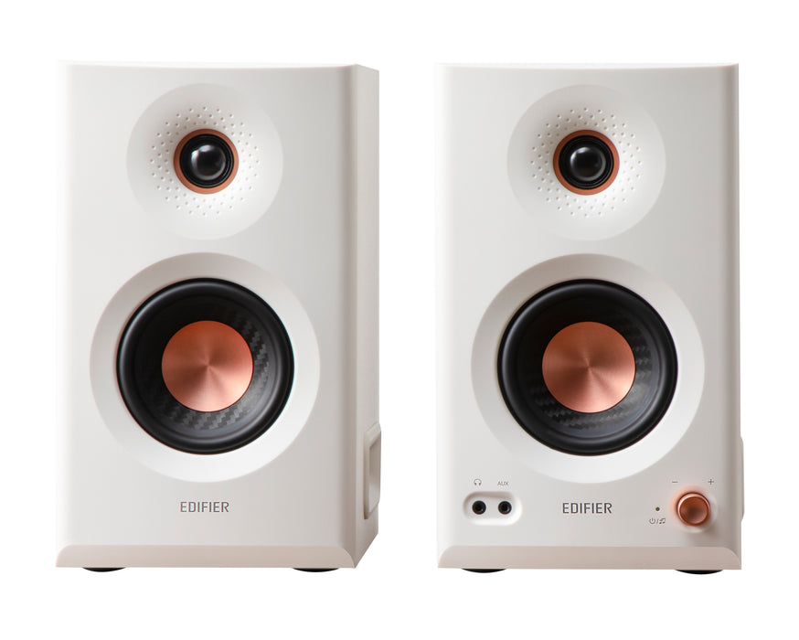Edifier MR5 Tri-amped Powered Studio Monitor Speakers - White - CM-MR5/WHT