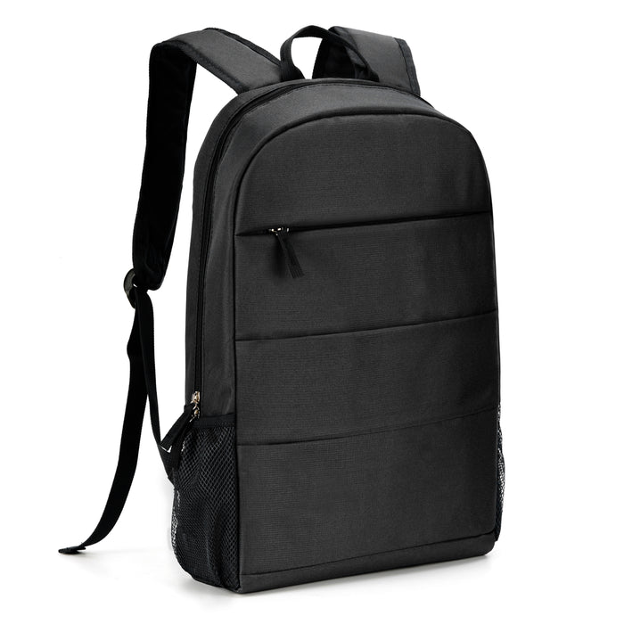 VioByte Laptop Backpack - Padded Section Holds Up To 15.6" Laptops - Black - VB-BPACK/15.6