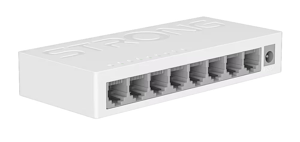 8 Port 10/100/1000 Mbps Gigabit Switch - NET-8PORT-SWITCH