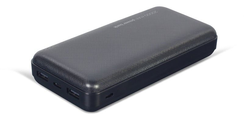 Gembird 20,000mAh Powerbank - Black - PB-20000/BLK