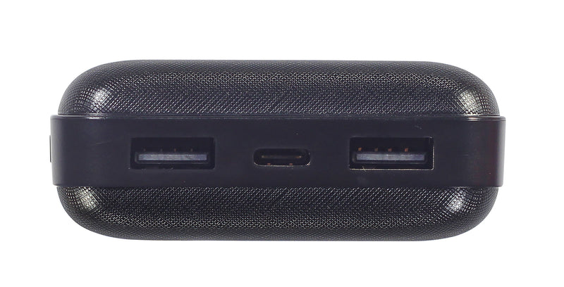 Gembird 20,000mAh Powerbank - Black - PB-20000/BLK