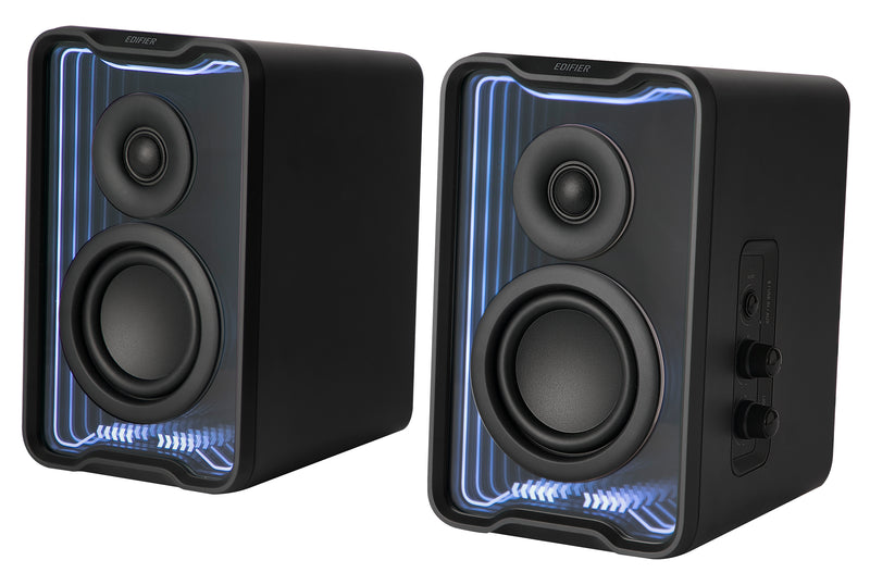 Edifier QR30 2.0 Active Desktop Bluetooth Speaker Set - Black - CM-QR30/BLK