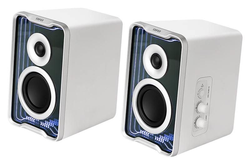 Edifier QR30 2.0 Active Desktop Bluetooth Speaker Set - White - CM-QR30/WHT