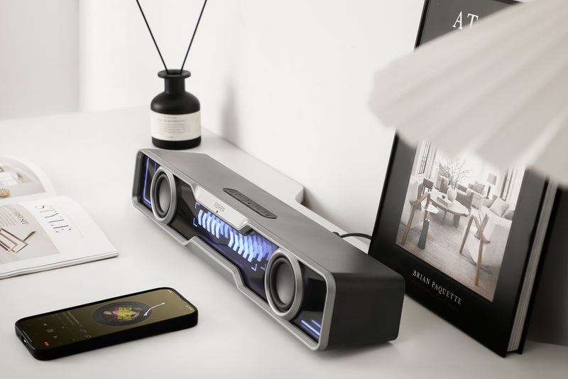 Edifier QS30 USB / Bluetooth RGB Gaming Soundbar - Black - CM-QS30/BLK