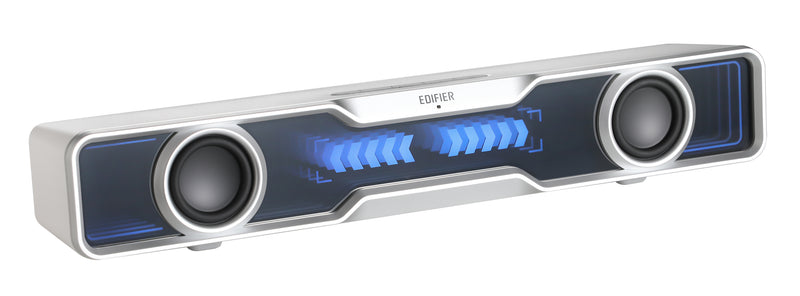 Edifier QS30 USB / Bluetooth RGB Gaming Soundbar - White - CM-QS30/WHT