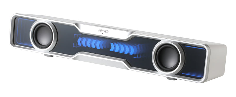 Edifier QS30 USB / Bluetooth RGB Gaming Soundbar - White - CM-QS30/WHT