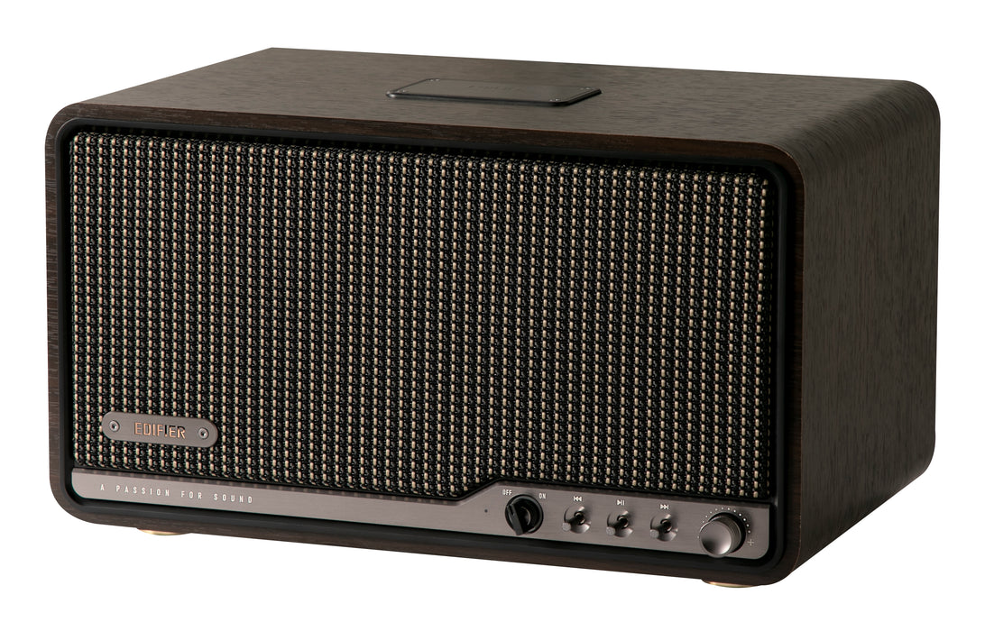 Edifier S300 Tabletop Bluetooth Hi-Res Airplay 2 Speaker - Black Walnut - CM-S300/BLKW