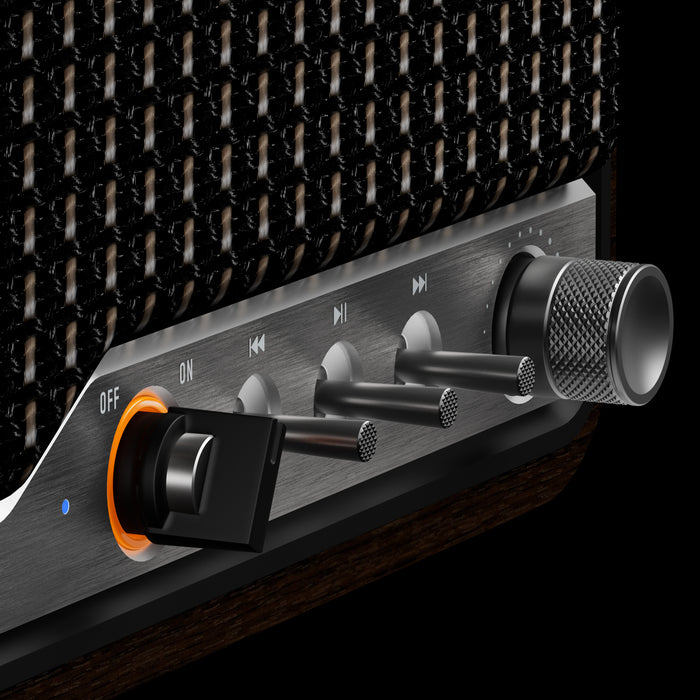 Edifier S300 Tabletop Bluetooth Hi-Res Airplay 2 Speaker - Black Walnut - CM-S300/BLKW