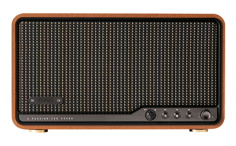 Edifier S300 Tabletop Bluetooth Hi-Res Airplay 2 Speaker - Brown - CM-S300/BRN