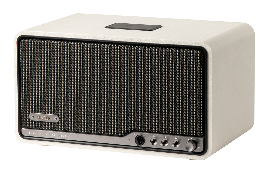 Edifier S300 Tabletop Bluetooth Hi-Res Airplay 2 Speaker - Ivory - CM-S300/IVORY