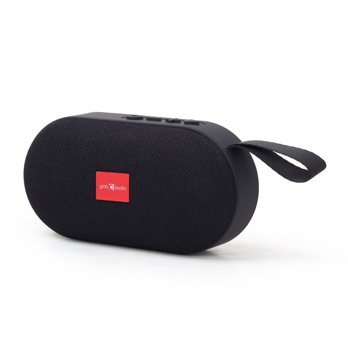 Gembird Portable Bluetooth Speaker - Black/Red - CM-BTPB/BLK