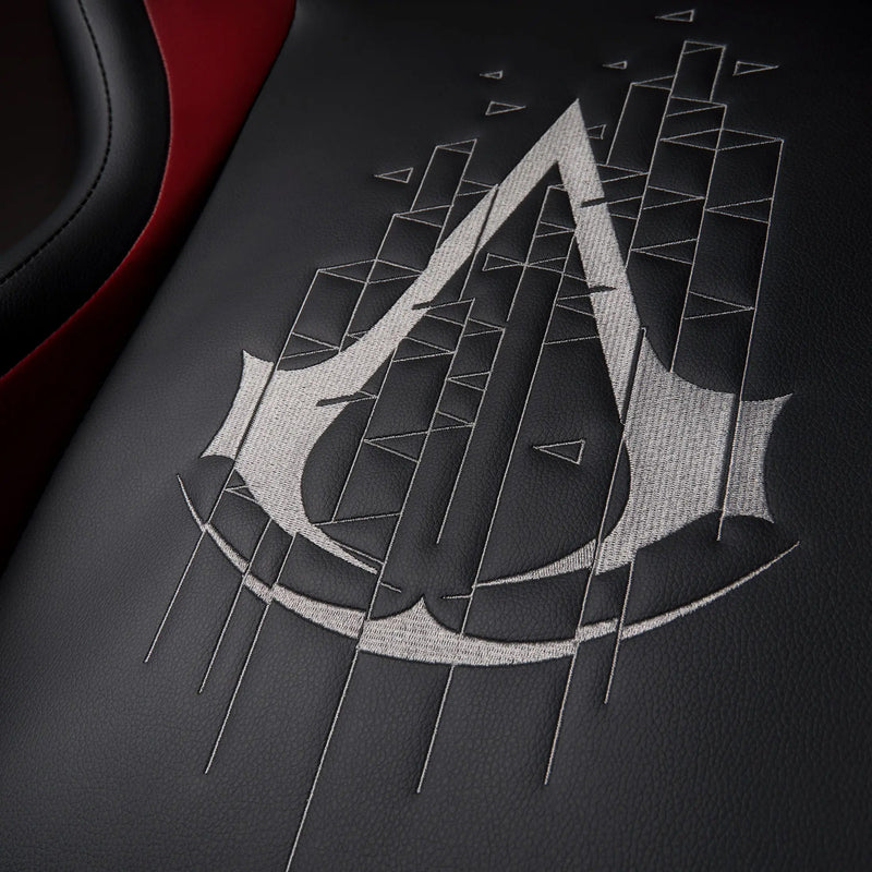 Subsonic Officially Licensed Assassin's Creed Adult E-Sports Gaming Chair - Black/Red - SUB-5609/AC