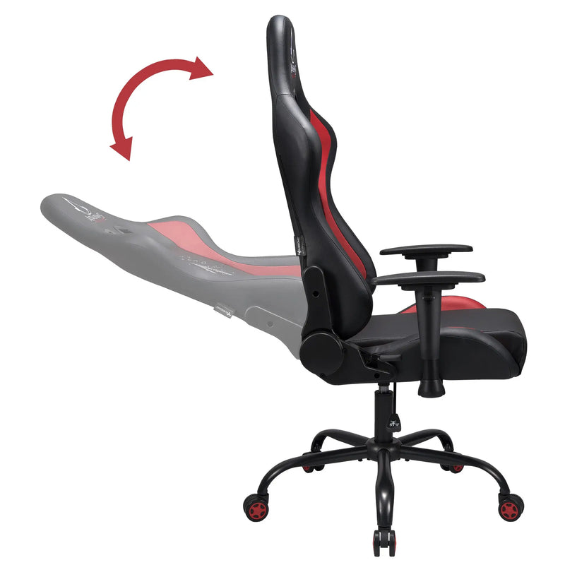 Subsonic Officially Licensed Assassin's Creed Adult E-Sports Gaming Chair - Black/Red - SUB-5609/AC