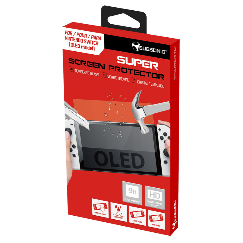 Subsonic Tempered Glass Screen Protector For Nintendo Switch OLED - SUB-5628