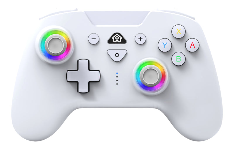 Subsonic Bluetooth Wireless LED Controller For Nintendo Switch OLED / Lite - White - SUB-5633/WHT