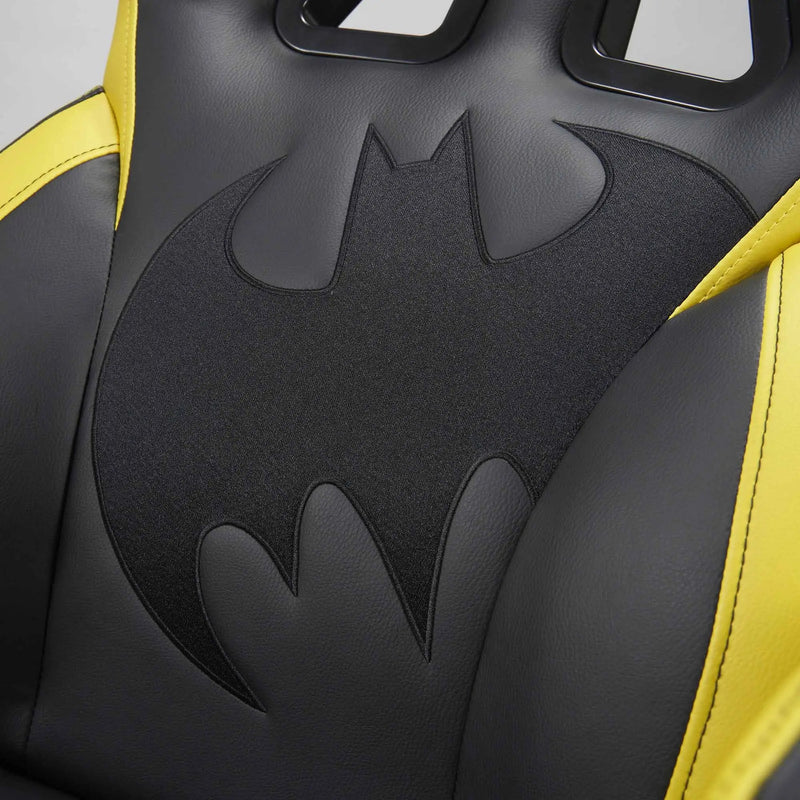 Subsonic Officially Licensed Batman Adult E-Sports Gaming Chair - Black/Yellow - SUB-5642/BAT