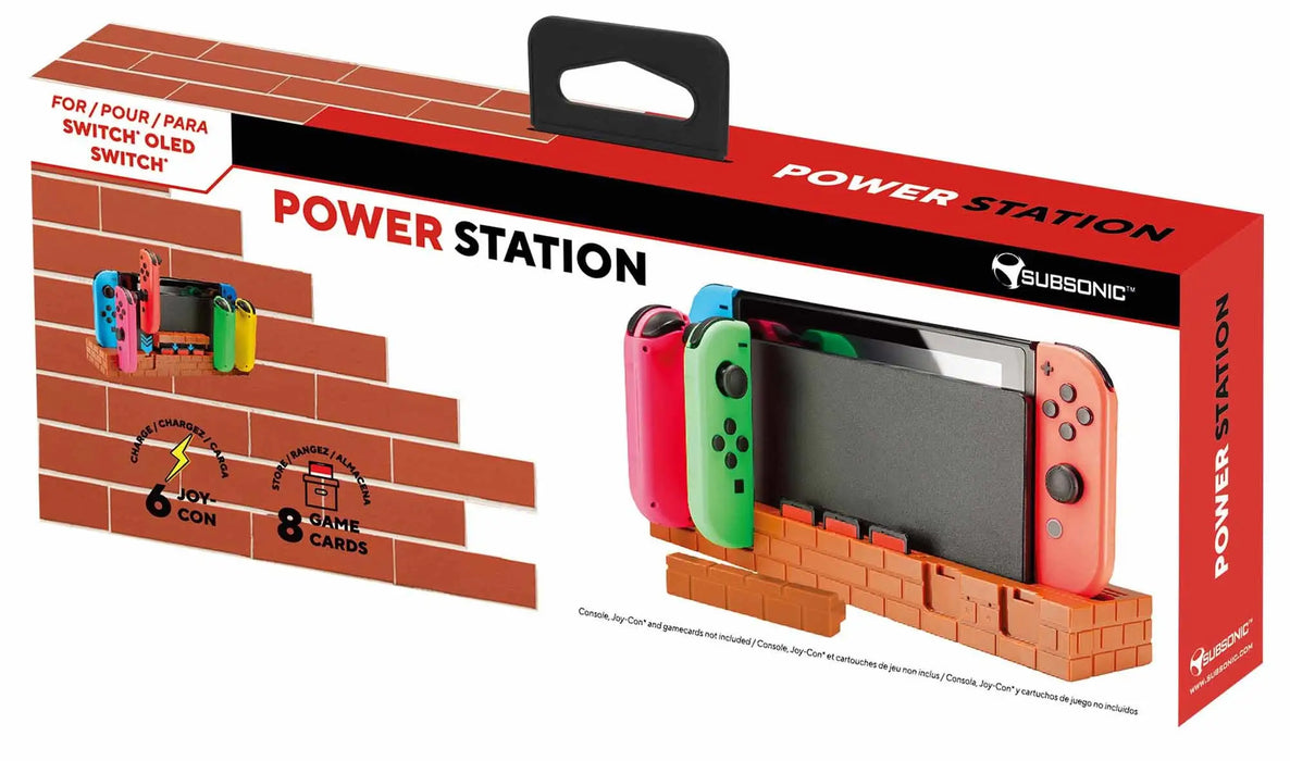 Subsonic Nintendo Switch All In One Charging Power Station - SUB-5643