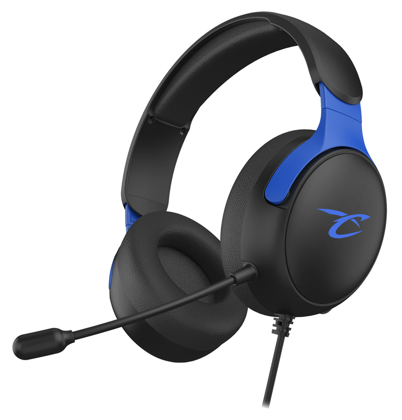 Subsonic Wired Gaming Headset With Microphone For Xbox Series X/S, PC, PS5 & PS4 - Black/Blue -SUB-5683/BLU