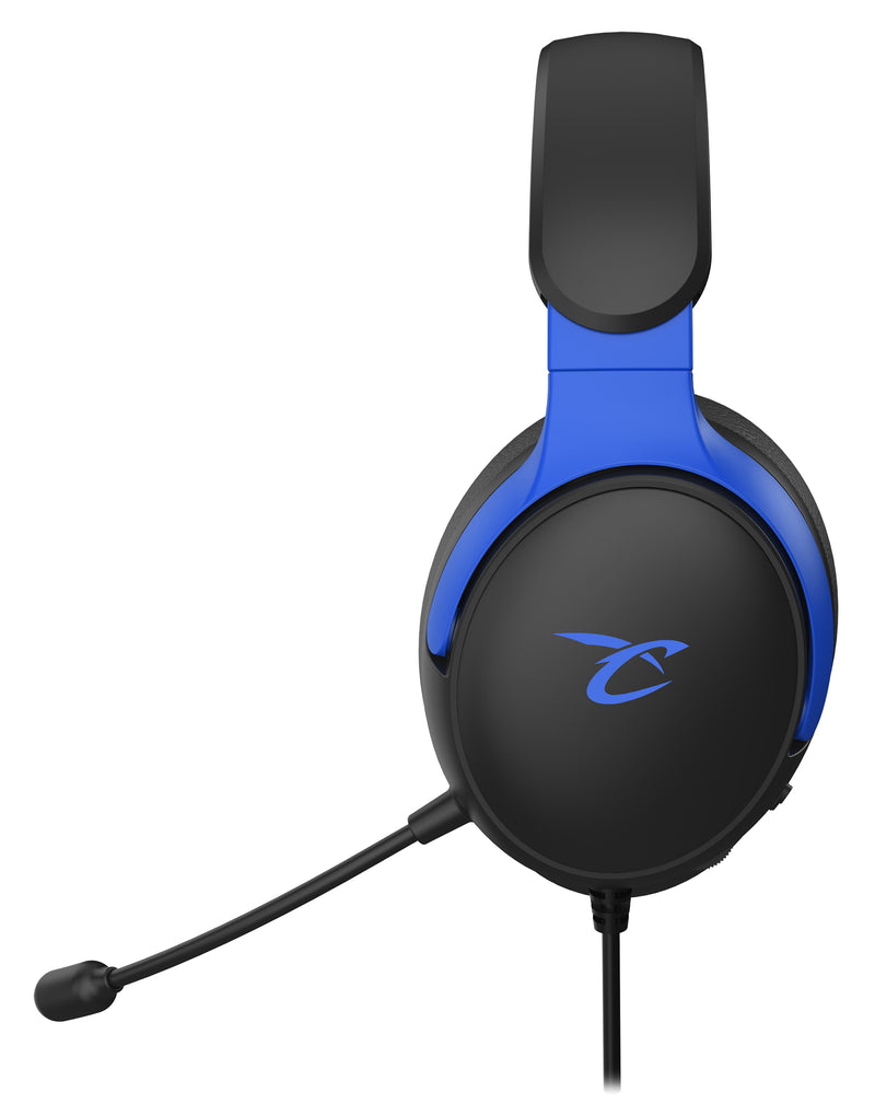 Subsonic Wired Gaming Headset With Microphone For Xbox Series X/S, PC, PS5 & PS4 - Black/Blue -SUB-5683/BLU