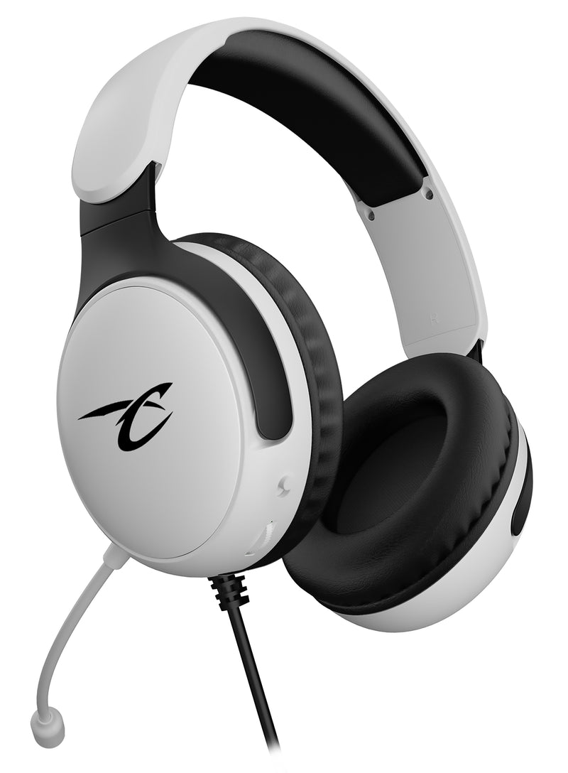 Subsonic Wired Gaming Headset With Microphone For Xbox Series X/S, PC, PS5 & PS4 - White -SUB-5683/WHT