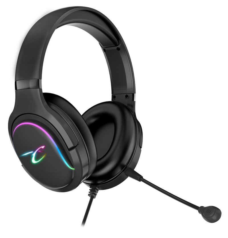Subsonic Spectra LED Gaming Headset With Microphone Xbox Series X/S, PC & PS5 - Black - SUB-5684