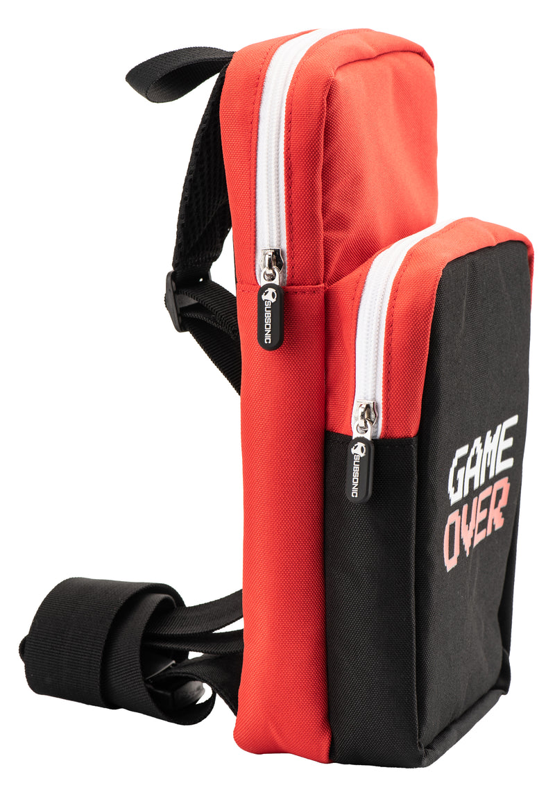 Subsonic Shoulder Bag / Carrying Case For Nintendo Switch, 2, OLED & Lite - Black/Red - SUB-5714