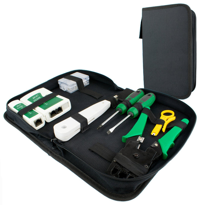 Networking Tool Kit With Cable Tester - TK-NET1